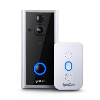 【spotcam】Ring 2 1080P超廣角180度智慧門鈴/視訊攝影機(動態偵測│免費雲端)