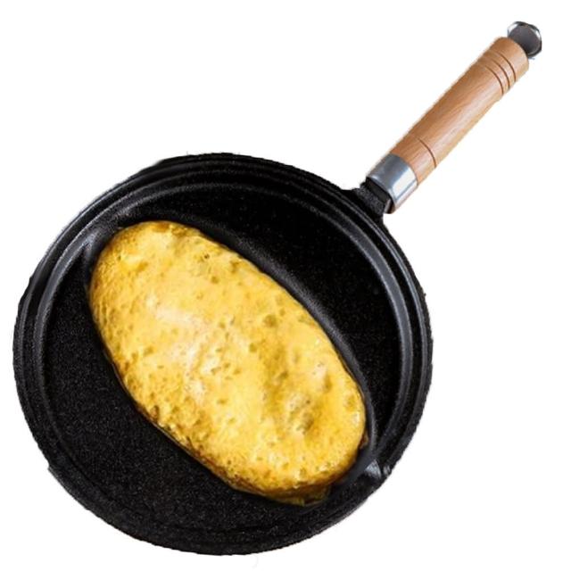 【樂邁家居】鑄鐵 蛋包飯鍋 模具(19cm)