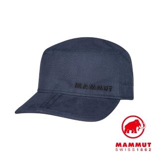 【Mammut 長毛象】Lhasa Cap 防曬休閒帆布鴨舌帽 海洋藍 #1191-00020