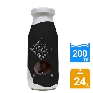 【啟祺嘉】有機黑熊露黑木耳飲(200ml*24瓶)