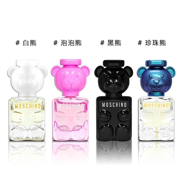 【MOSCHINO】TOY 2 熊芯未泯淡香精/ TOY BOY 淡香精 黑熊 5ML(沾式小香 公司貨)