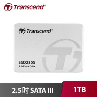 【Transcend 創見】SSD230S 1TB 2.5吋SATA固態硬碟(TS1TSSD230S)