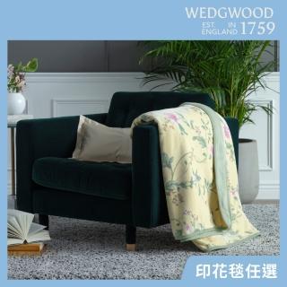 【WEDGWOOD】超細纖維印花毛毯-桂冠之舞