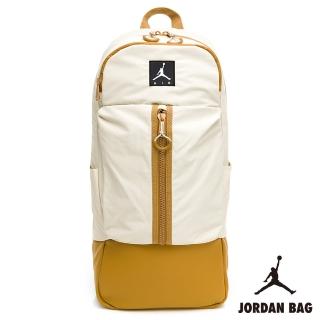 【NIKE 耐吉】後背包 JORDAN 喬丹 筆電包 飛人 雙肩包 運動 登山 旅行 卡其 JD2113006AD-002