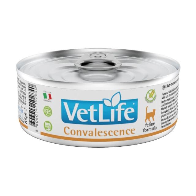 【Farmina 法米納】Vet Life獸醫寵愛天然處方系列 85g*24罐組(貓用主食罐/處方罐/全齡貓)