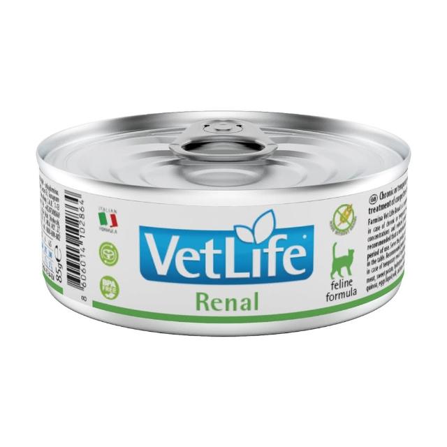 【Farmina 法米納】Vet Life獸醫寵愛天然處方系列 85g*12罐組(貓用主食罐/處方罐/全齡貓)