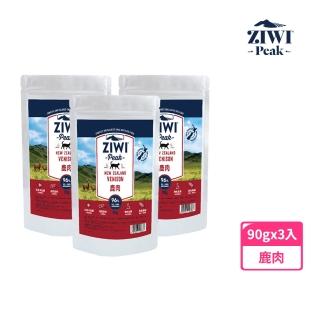 【ZiwiPeak 巔峰】鮮肉貓糧-鹿肉 90g 3件組(貓飼料 生食 關節 葡萄糖胺 軟骨素)