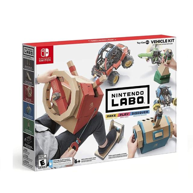 【Nintendo 任天堂】Switch 實驗室Labo Toy-Con03 DRIVE KIT海陸空