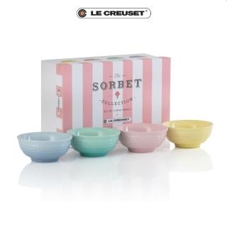 【Le Creuset】雪酪系列迷你碗組10cm-4入