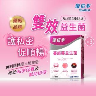 杏輝醫藥蔓越莓益生菌3入