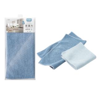 【UdiLife】4入組 百研 家事布 30x30cm(台灣製造/MIT/抹布/擦巾/吸水巾/清潔布/萬用巾/擦拭布)