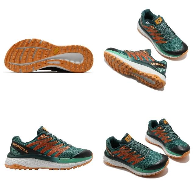 Merrell 慢跑鞋rubato 運動男鞋eva鞋墊彈性透氣耐用綠橘 Ml Momo購物網