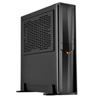 【SilverStone 銀欣】RVZ02 Mini-ITX機箱 電競黑橘配色(RVZ02 Mini-ITX機箱 電競黑橘配色)