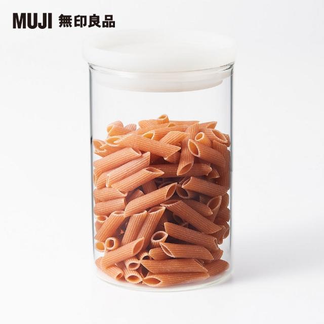 Muji 無印良品 耐熱玻璃圓形保存容器 800ml Momo購物網