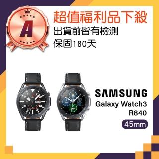 【SAMSUNG 三星】A級福利品 Galaxy Watch3 45mm 藍牙智慧手錶(R840)