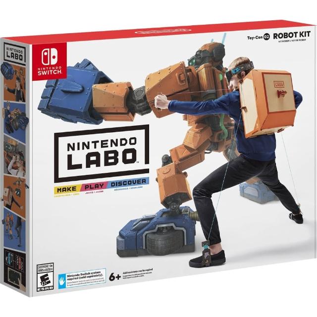 Nintendo 任天堂【Nintendo 任天堂】NS LABO Toy-Con02 機器人套裝(中文版)