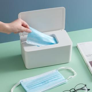 可掀蓋式濕紙巾收納盒  口罩手套收納盒