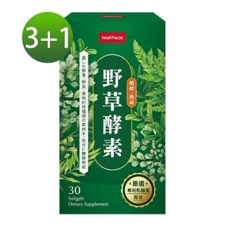 【Wellpeak】野草酵素3+1盒優惠組(百種野草濃縮)