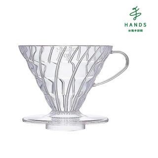 【TOKYU HANDS 台隆手創館】HARIO V60透明樹脂濾杯-02(VD-02T)