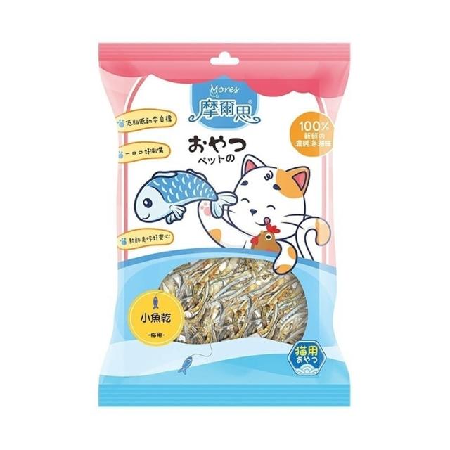【MORES 摩爾思】貓用零食/潔牙片 15-40g*10入組(貓零食、貓肉乾)