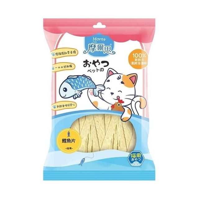 【MORES 摩爾思】貓用零食/潔牙片 15-40g*10入組(貓零食、貓肉乾)