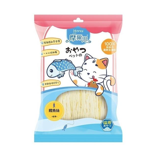 【MORES 摩爾思】貓用零食/潔牙片 15-40g*10入組(貓零食、貓肉乾)
