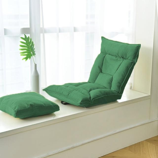 【西格傢飾】日式榻榻米折疊懶人沙發(摺疊椅/懶人椅/和室椅/送抱枕)