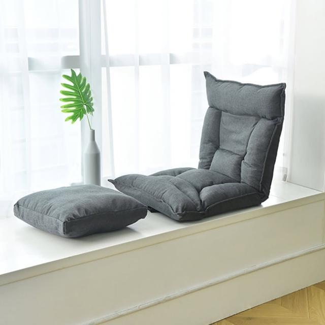 【西格傢飾】日式榻榻米折疊懶人沙發(摺疊椅/懶人椅/和室椅/送抱枕)