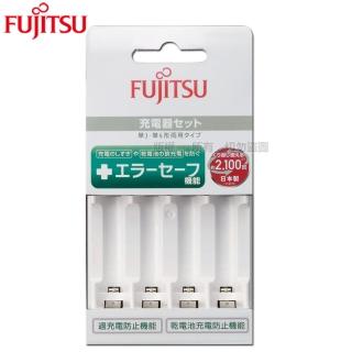 【FUJITSU 富士通】FCT345 智慧4槽低自放充電器