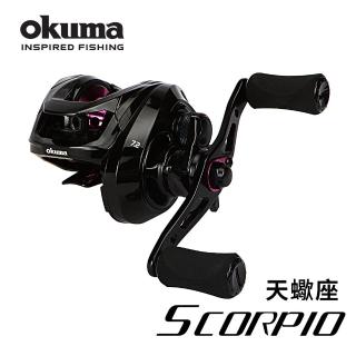 【OKUMA】SCORPIO 天蠍座 擬餌拋投捲線器-SP101A(齒比6.5:1-左手配備)