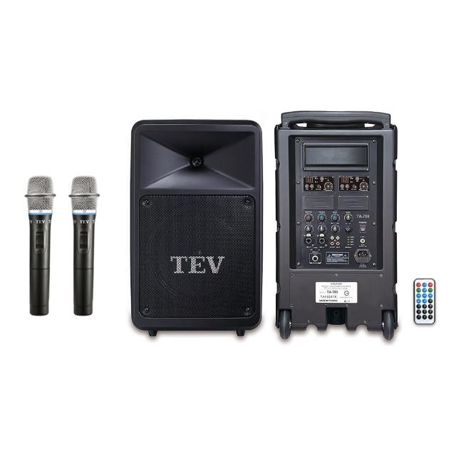 【TEV】TA-780-2(藍芽/USB/SD雙頻無線移動式無線擴音機)