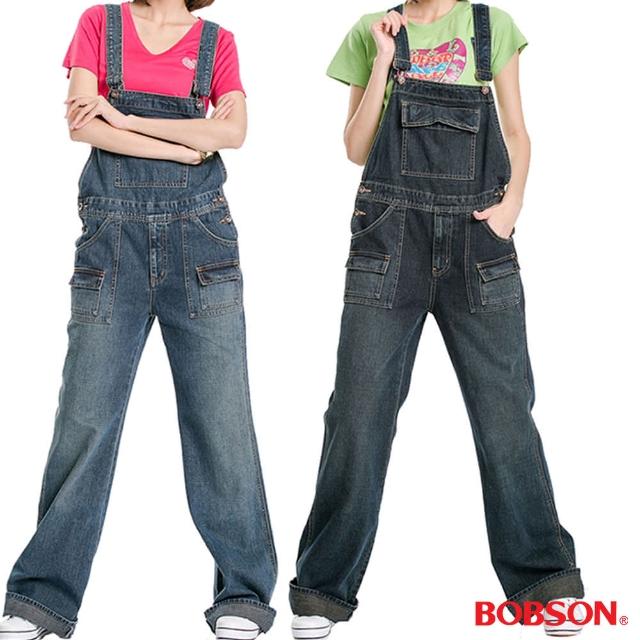 BOBSON 女款中腰輕薄寬鬆小直筒褲(8150-58)優惠