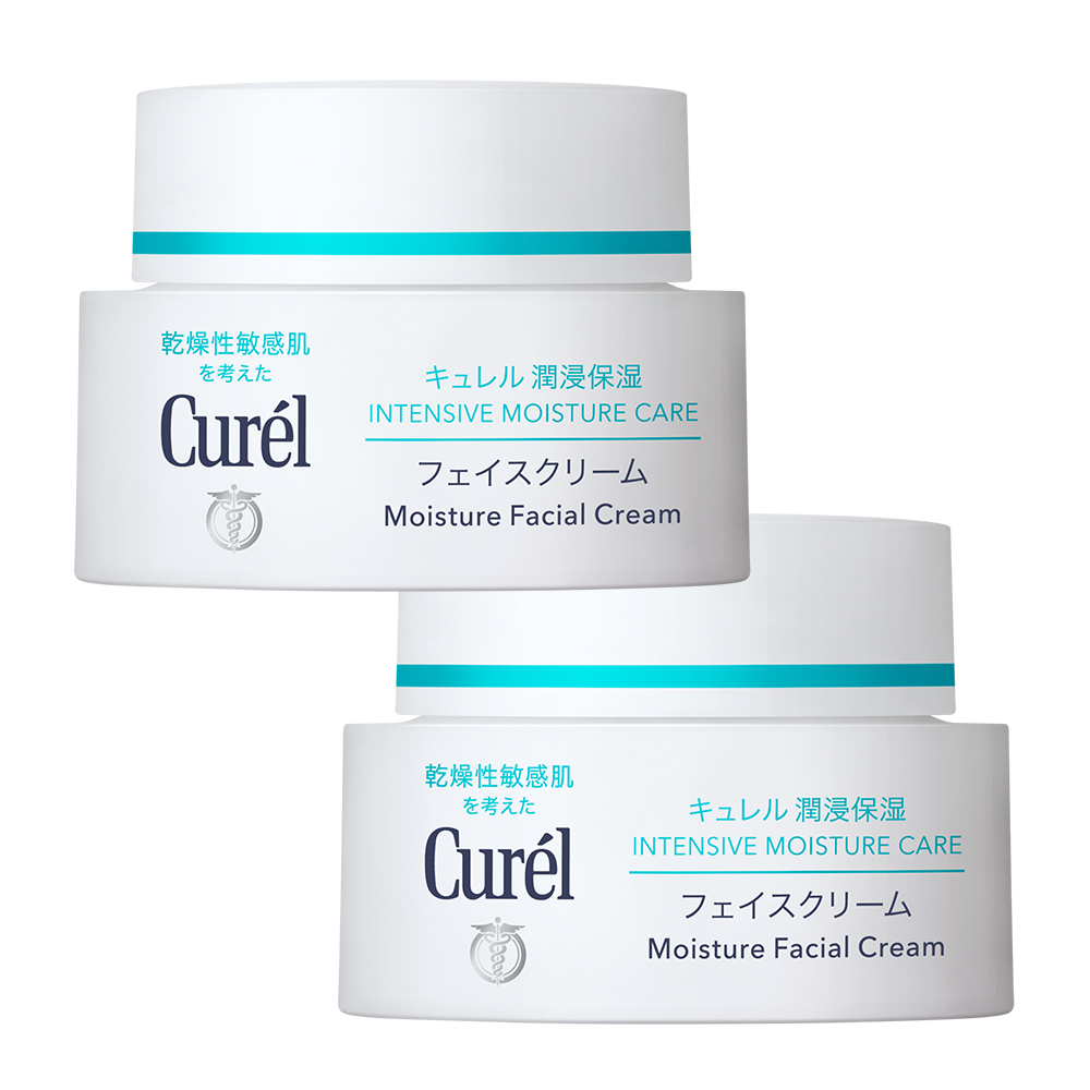 【Curel】保濕深層乳霜40gx2