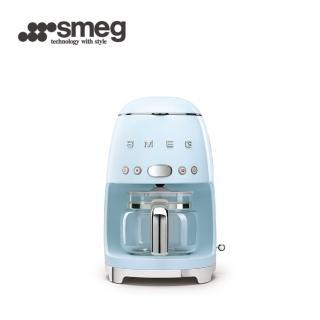 【SMEG】義大利濾滴式咖啡機-粉藍色(DCF02PBUS)
