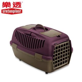 【Beaphar 樂透】Stefanplast 多功能運輸籠-梅紅色(寵物外出籠)