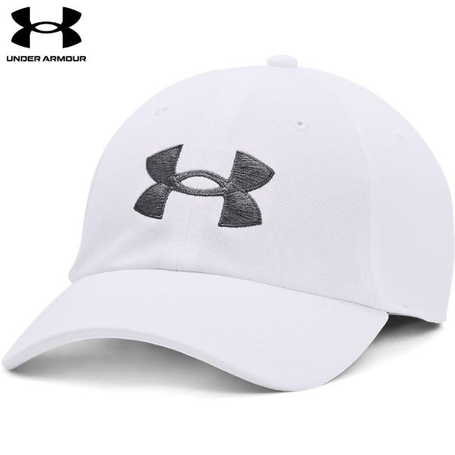 【UNDER ARMOUR】UA 男 Blitzing棒球帽_1361532-100(白)