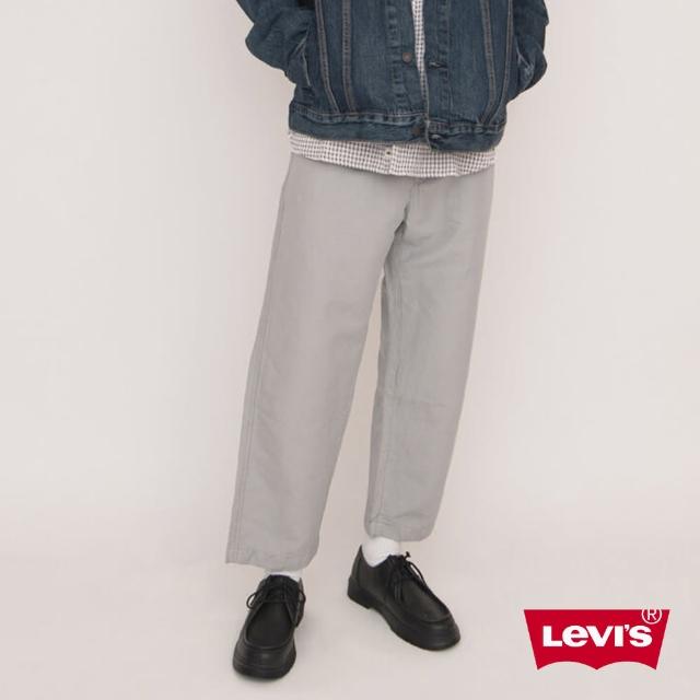 LEVIS【LEVIS】Wellthread環境友善系列 男款 Stay Loose復古寬鬆版繭型休閒褲 / 創新棉化寒麻纖維-人氣新品
