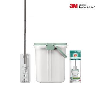 【3M】免手洗刮水桶1桶1桿3布
