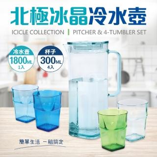 【Felli】北極冰晶冷水壺1800ml(一壺4杯)