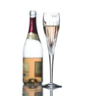 【Royal Duke】Violetta流線香檳杯200ml(一體成形水晶杯)
