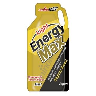 【AminoMax 邁克仕】EnergyMax Light能量包energy gel-金桔檸檬口味 35g*30包(能量包)