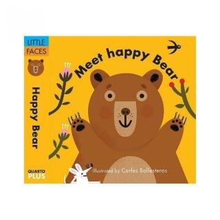 【麥克兒童外文】Little Faces： Meet Happy Bear
