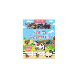 【麥克兒童外文】Farm Alniamls （Soft Felt Play Books）
