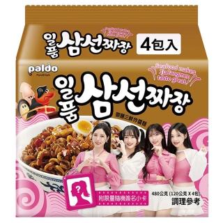 【Paldo 八道】御膳三鮮炸醬麵(120g*4入)
