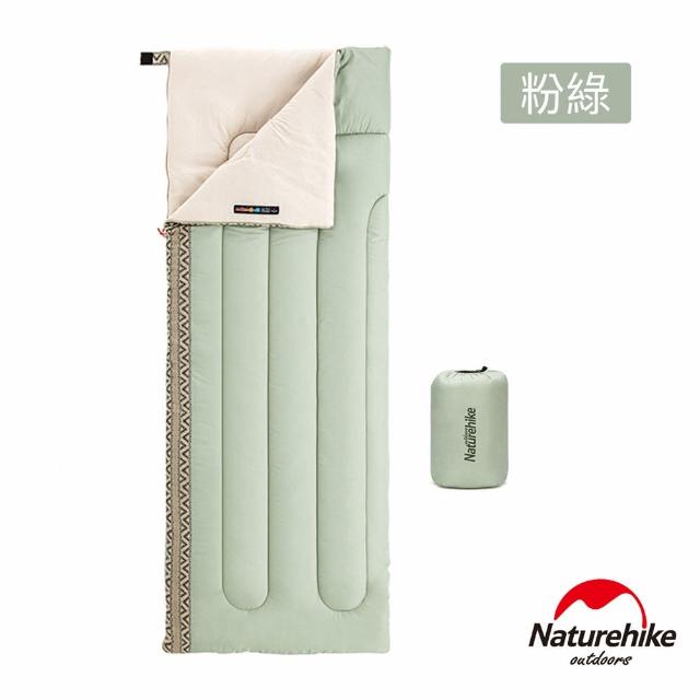 【Naturehike】L150質感圖騰透氣可機洗信封睡袋 標準款(2色任選)
