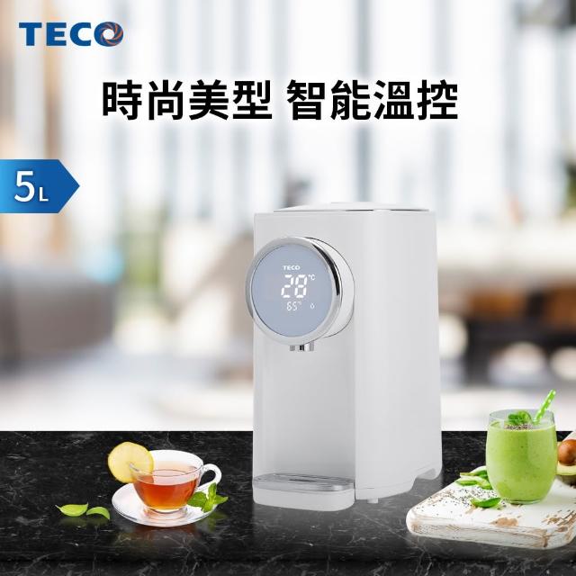 TECO 東元【TECO 東元】5L大容量 智能溫控 美型熱水瓶(YD5201CBW)