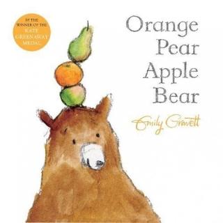 【麥克兒童外文】Orange Pear Apple Bear