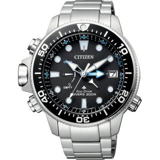 【CITIZEN 星辰】PROMASTER 光動能200米潛水錶(BN2031-85E)