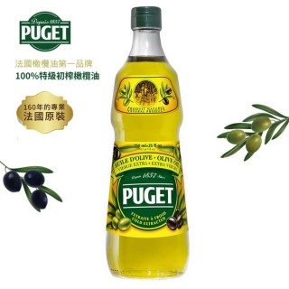 【PUGET】法國100%特級初榨橄欖油(750ml/罐)