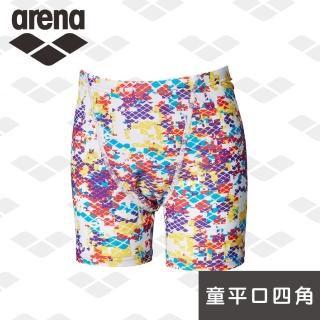 【arena】兒童通用 兒童泳褲青少年大童游泳褲柔軟舒適耐穿速乾限量 春夏新款(JSS9416MJ)
